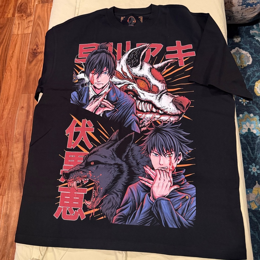 NWT 🖤 Geeksters Anime Graphic Tee – XL